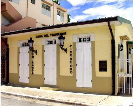 Casa del trovador en Caguas