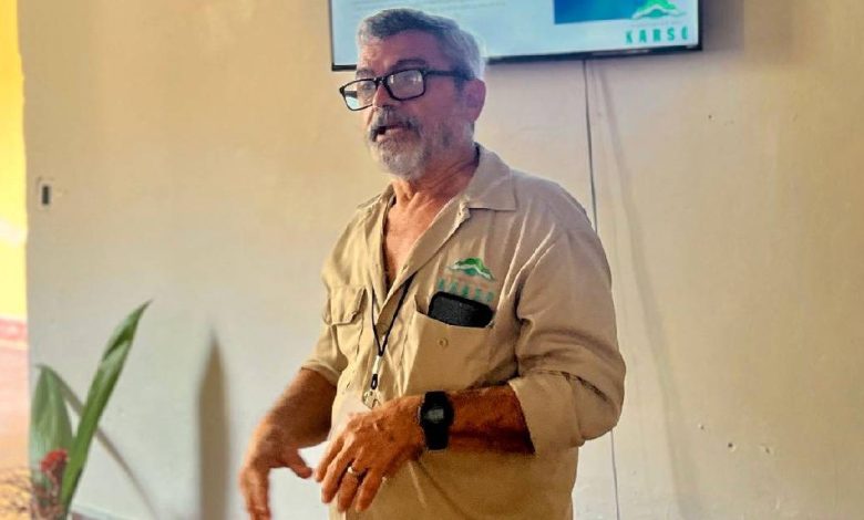 Abel Vale Nieves, presidente de Ciudadanos del Karso